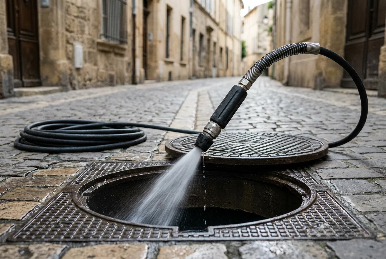 Hydrocurage à Aix-en-Provence