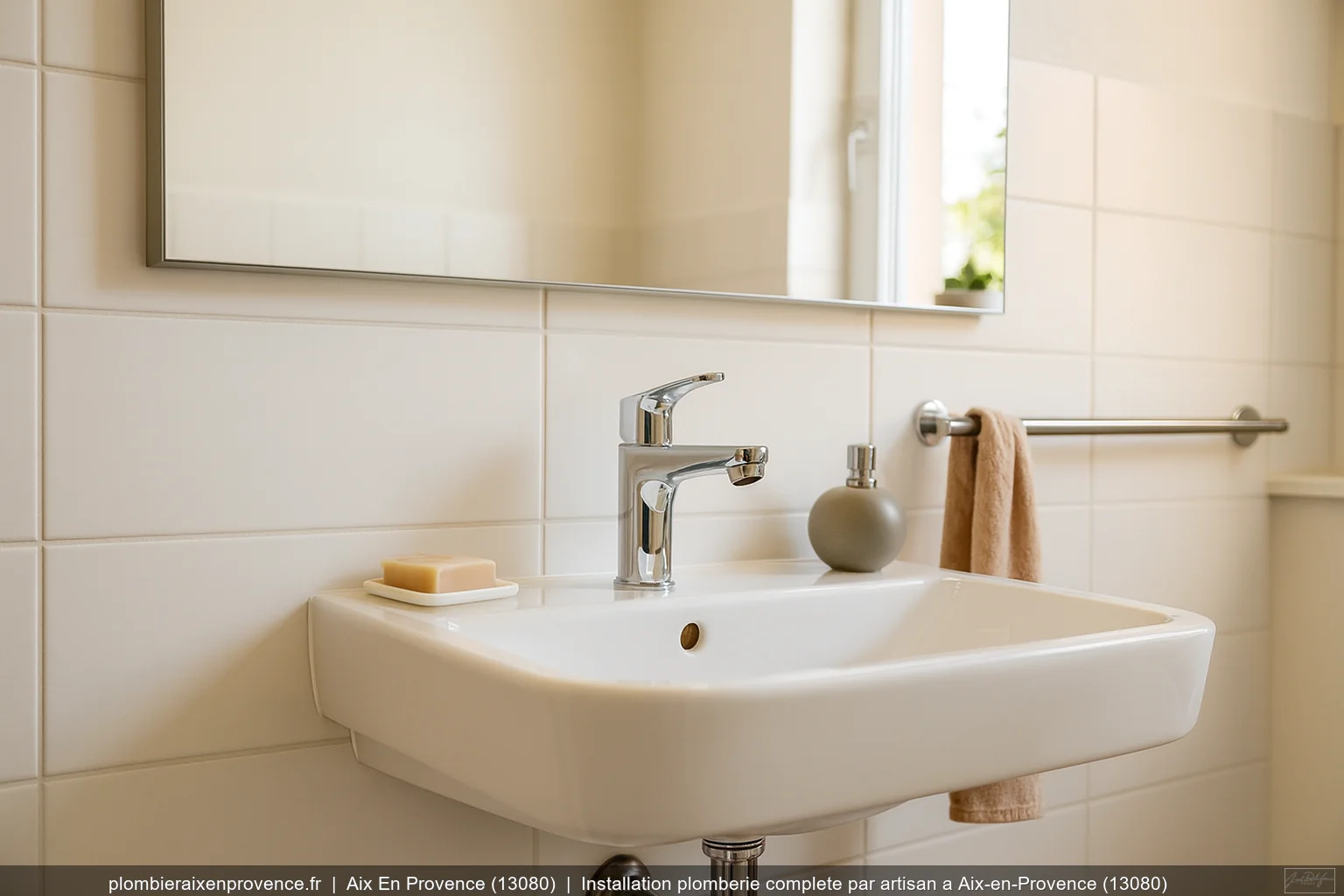 Installation plomberie complete par artisan a Aix-en-Provence (13080)